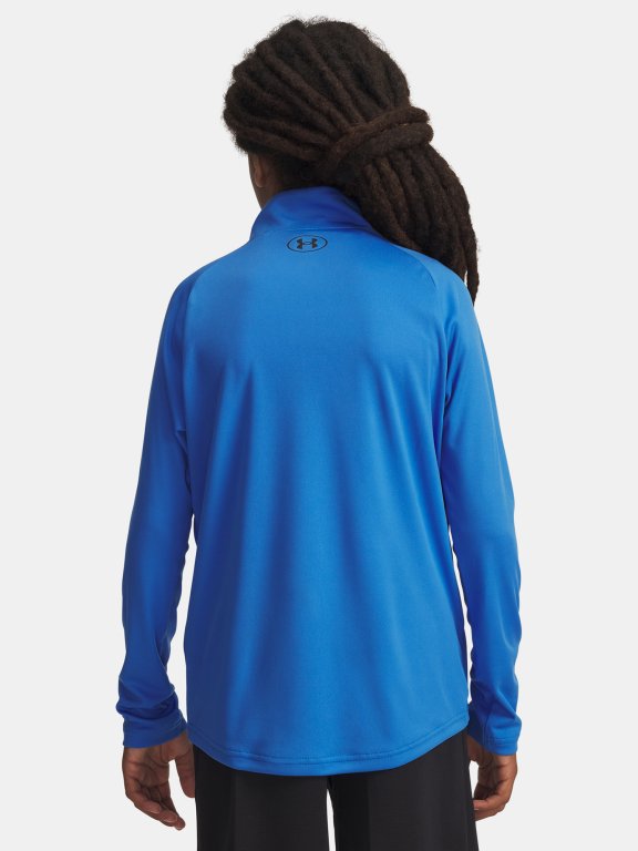 Футболка Under Armour Tech 2.0 1/2 Zip Jr Blue