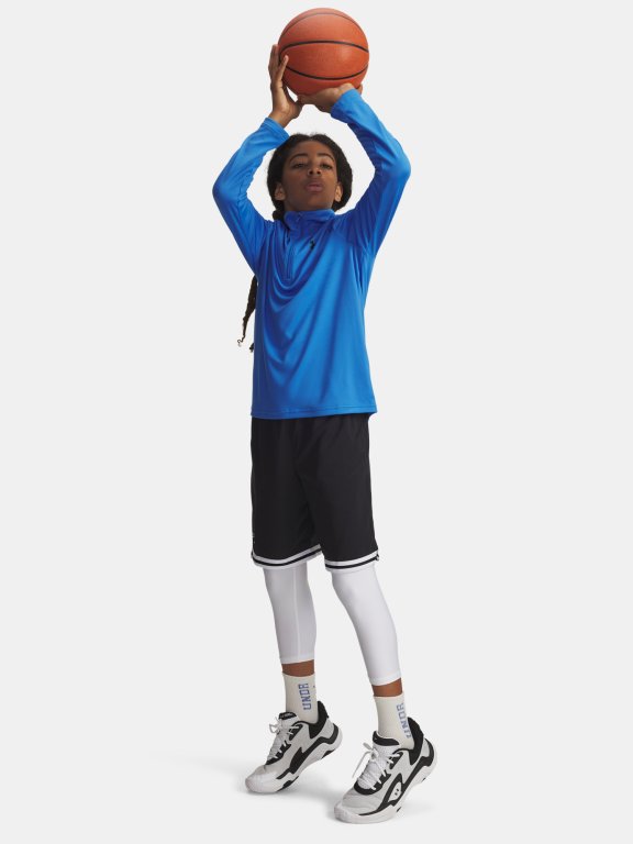 Футболка Under Armour Tech 2.0 1/2 Zip Jr Blue