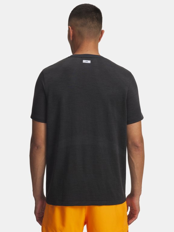 Футболка Under Armour Trail Run Wool SS Man Black