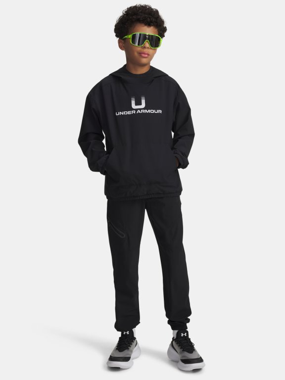 Штани Under Armour Unstoppable Wvn Jgr Jr Black