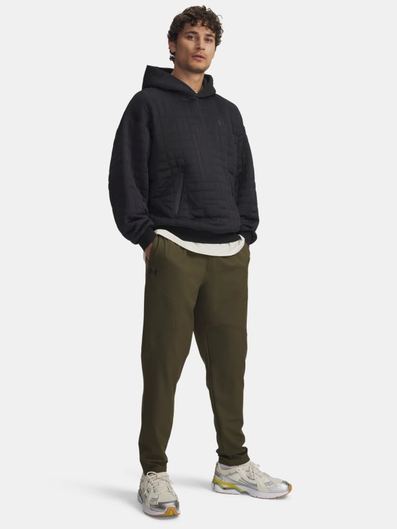 Штани Under Armour Unstoppable Tapered зелені