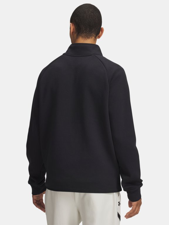 Світшот Under Armour Unstoppable Flc Half Zip чорний