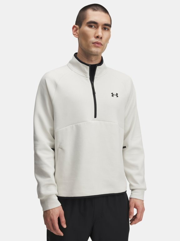 Світшот Under Armour Unstoppable Flc Half Zip білий