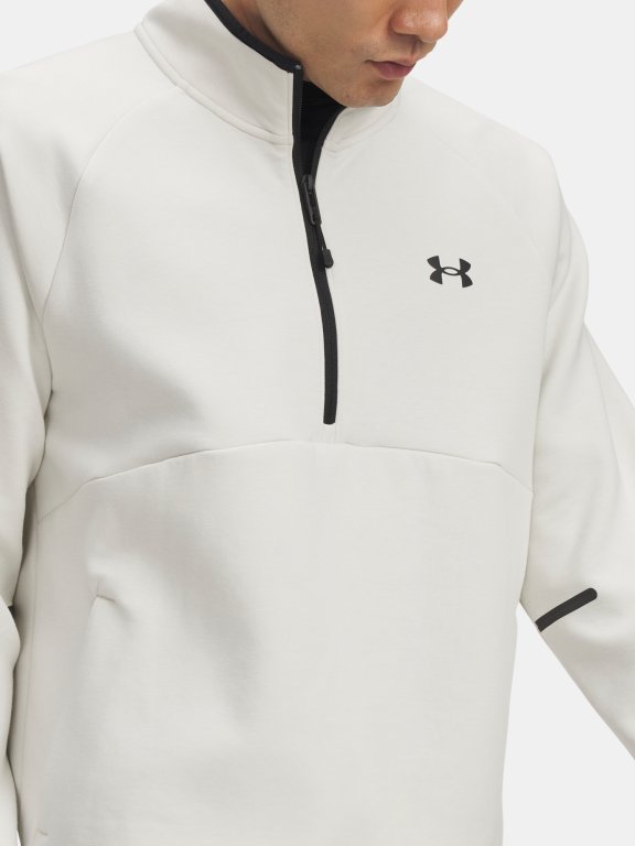 Світшот Under Armour Unstoppable Flc Half Zip білий