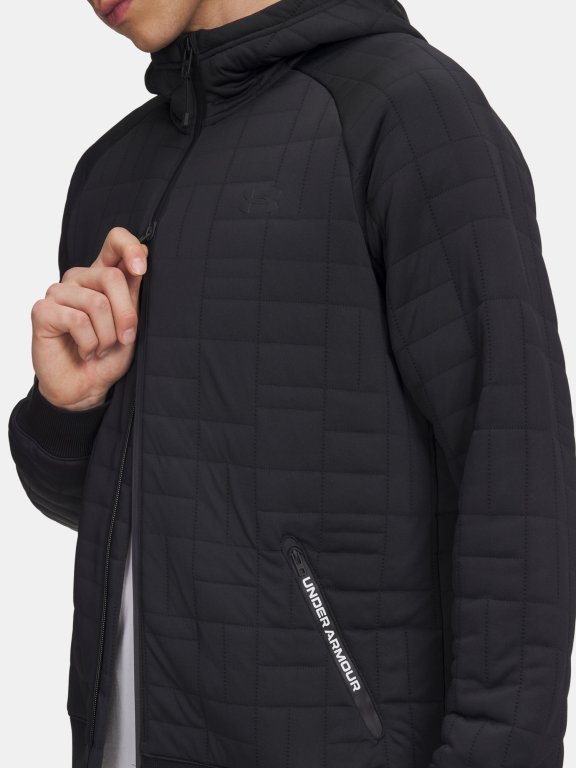 Світшот Under Armour Unstoppable Flc Txtr FZ чорний