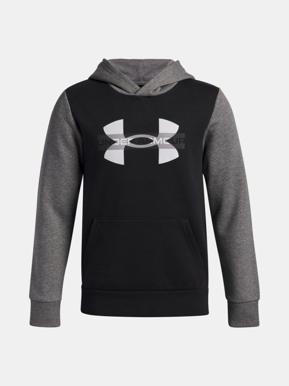 Худі Under Armour Rival Flc Cblck Grphc HD Jr Black