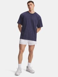 Футболка Under Armour Hw Os Logo Wash Ss Man Blue