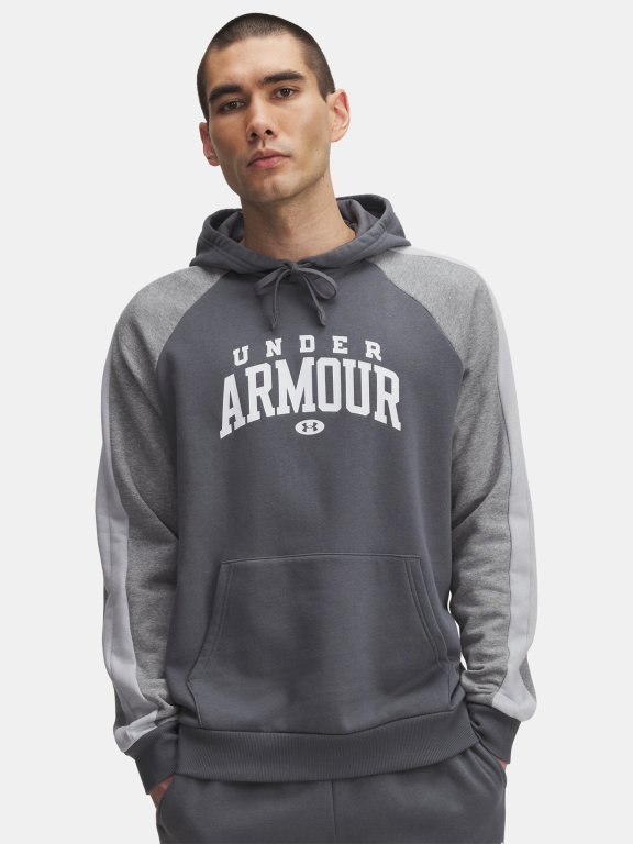 Худі Under Armour Rival Flc CB Hood Man Grey