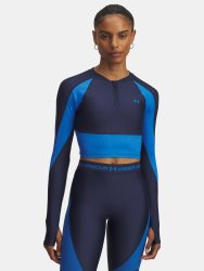 Футболка Under Armour HG Rib 1/4 Zip Wmn Blue