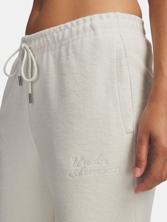 Штани Under Armour Icon Terry Jogger Wmn White - білі
