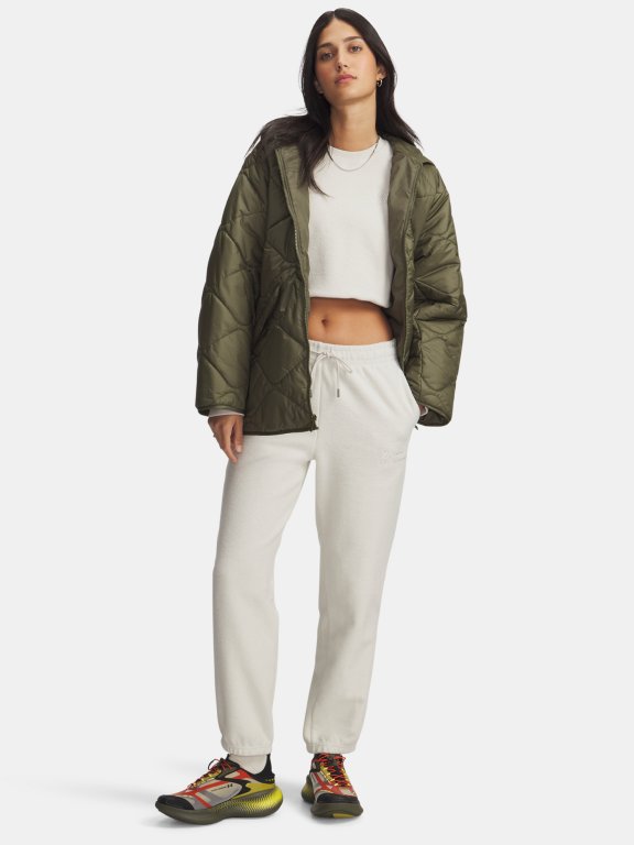 Штани Under Armour Icon Terry Jogger Wmn White - білі