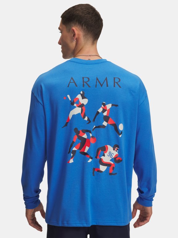 Кофта Under Armour HWT Modern Sport Os Ls Man Blue