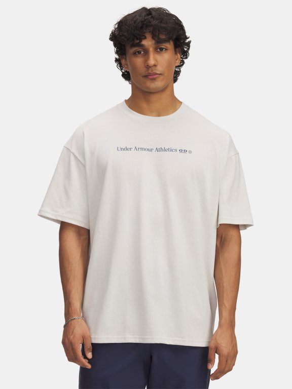 Футболка Under Armour HWT Бігові кросівки Os Ss Man White