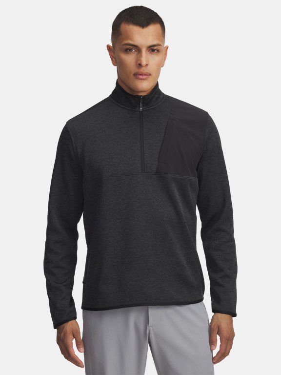 Світшот Under Armour Drive SweaterFleece HZ Man Black