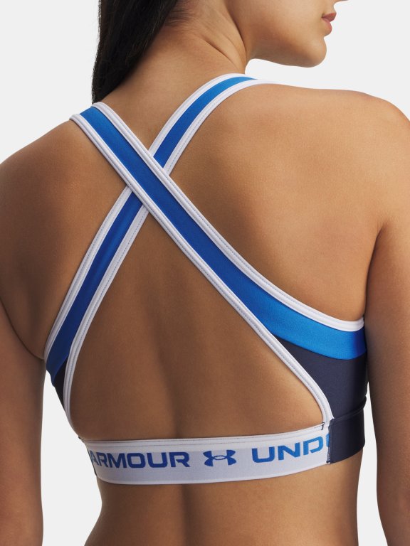 Бюстгальтер Under Armour Crossback Mid Open Back Wmn Blue
