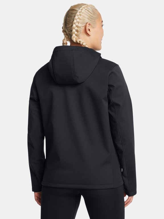 Bunda Under Armour Shield Hooded Jacket Wmn Black