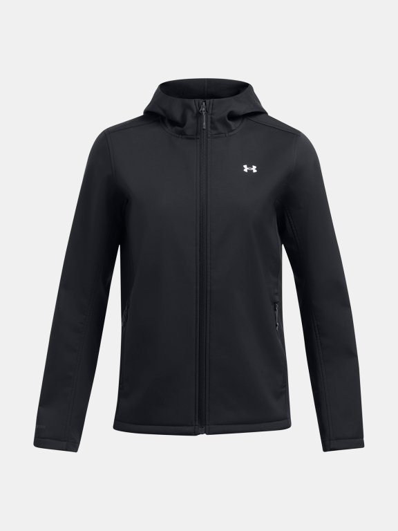 Bunda Under Armour Shield Hooded Jacket Wmn Black