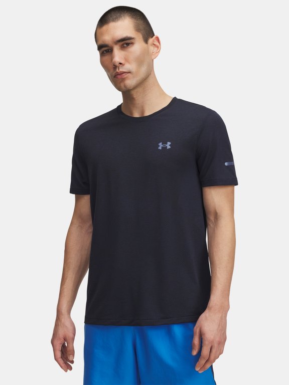 Футболка Under Armour Seamless Stride Ss Man Blue