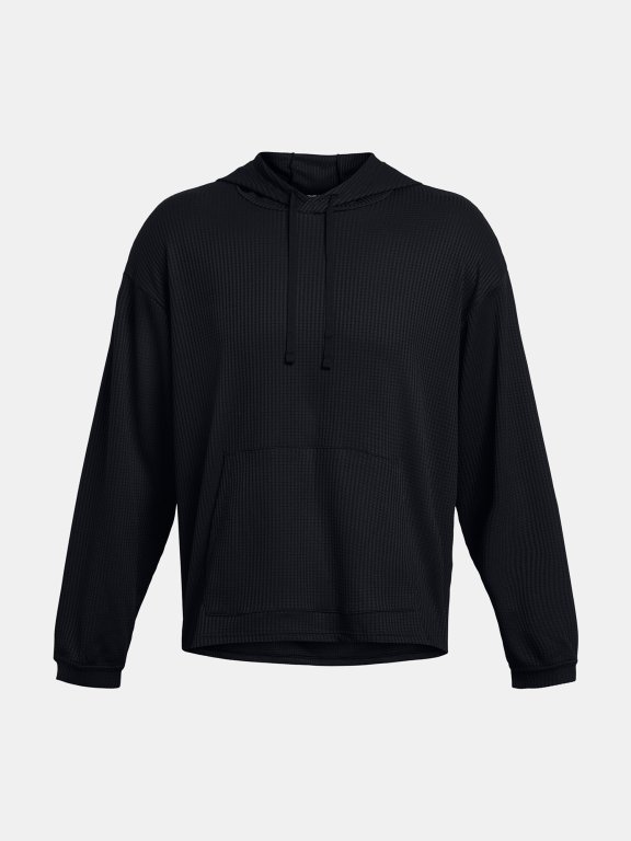 Худі Under Armour Rival Waffle Hoodie Man чорне