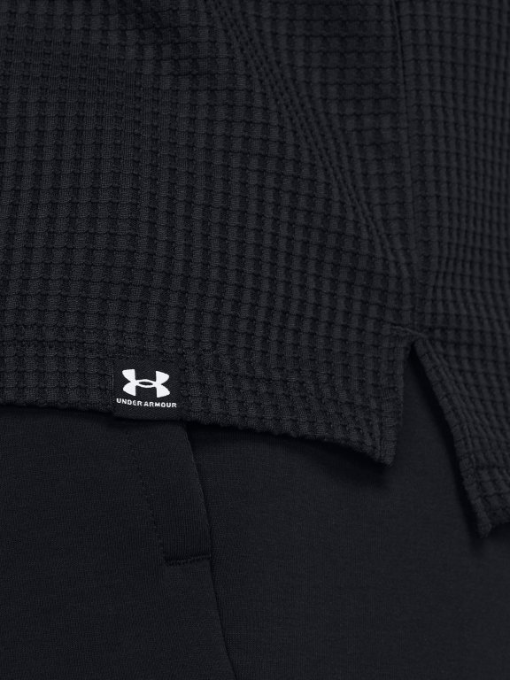 Худі Under Armour Rival Waffle Hoodie Man чорне