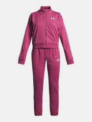 Спортивний костюм Under Armour Icon Icon Crop Tracksuit Jr червоний