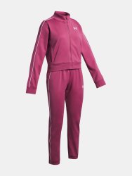 Спортивний костюм Under Armour Icon Icon Crop Tracksuit Jr червоний