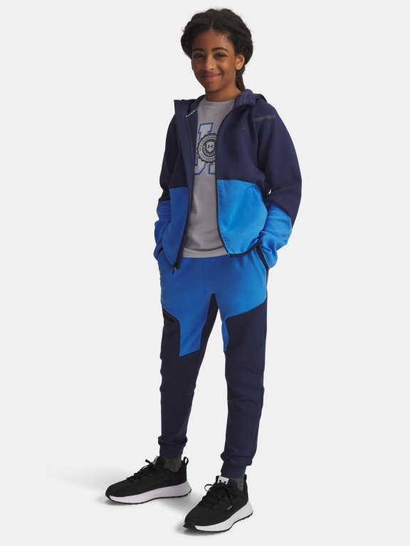 Штани Under Armour Unstoppable Flc Jogger Jr Blue