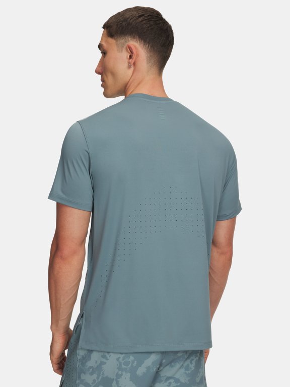 Футболка Under Armour Launch Elite Shortshirt зелена
