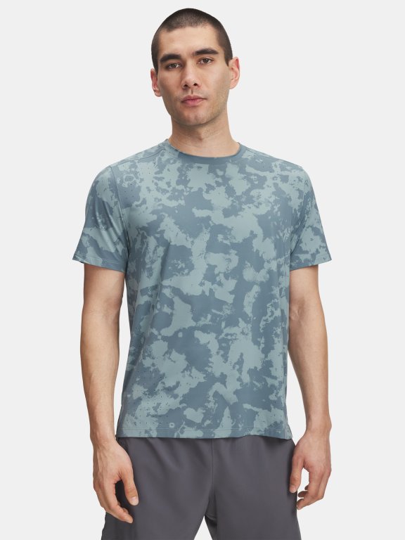 Футболка Under Armour Launch Elite Prt Ss Man Green