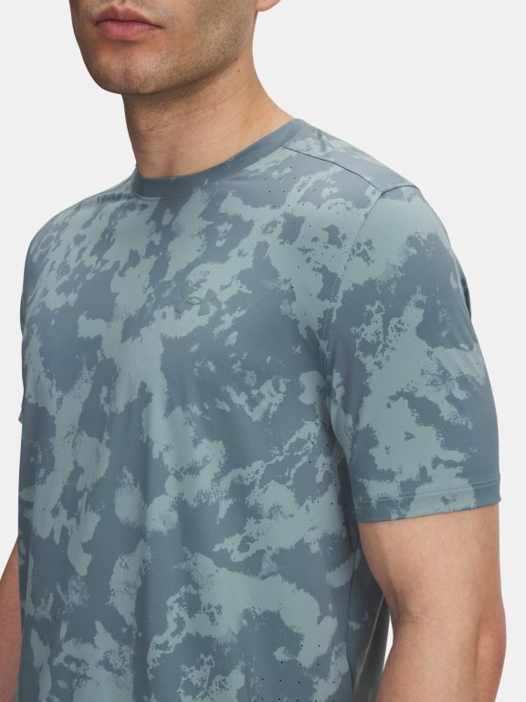 Футболка Under Armour Launch Elite Prt Ss Man Green