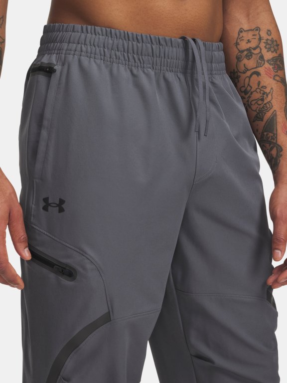 Kalhoty Under Armour Unstoppable Cargo Pant Man Grey