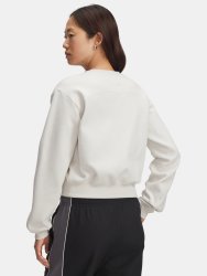 Mikina Under Armour Icon Vida Flc Crew Wmn White