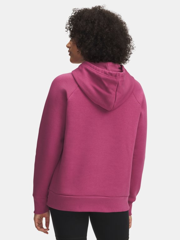 Худі Under Armour Rival Flc Shimmer Hdy Wmn Red