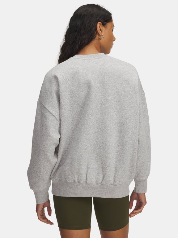 Mikina Under Armour Rival Flc OS Varsity Crew Wmn Grey