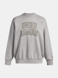 Mikina Under Armour Rival Flc OS Varsity Crew Wmn Grey