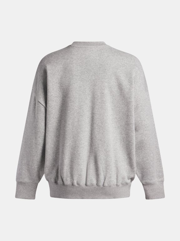 Mikina Under Armour Rival Flc OS Varsity Crew Wmn Grey