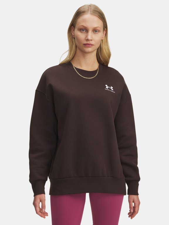 Худі Under Armour Icon Fleece OS Crew Wmn Brown