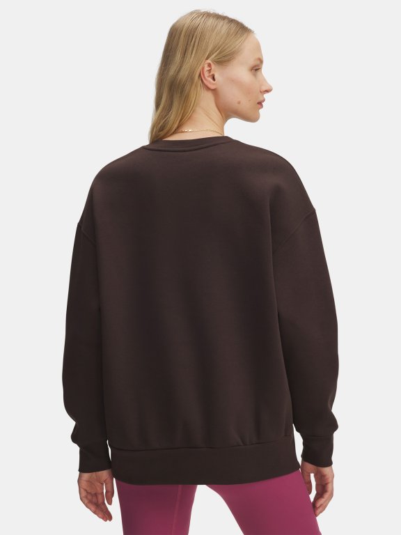 Худі Under Armour Icon Fleece OS Crew Wmn Brown