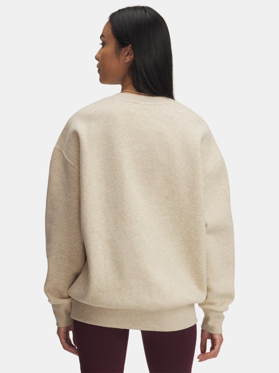 Світшот Under Armour Icon Fleece OS Crew Wmn Brown