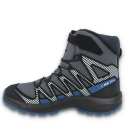 Черевики Salomon Xa Pro V8 Winter WP J - сіро/сині