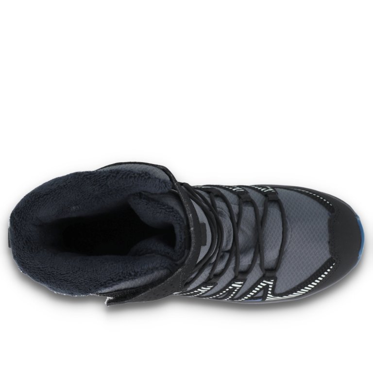 Черевики Salomon Xa Pro V8 Winter WP J - сіро/сині