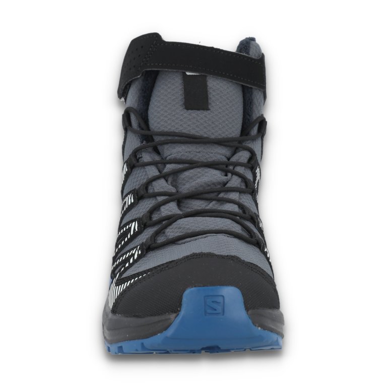 Черевики Salomon Xa Pro V8 Winter WP J - сіро/сині