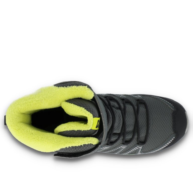 Взуття Salomon XA PRO V8 WINTER CSWP J - зелений/сірий/чорний