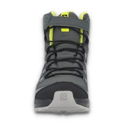 Взуття Salomon XA PRO V8 WINTER CSWP J - зелений/сірий/чорний