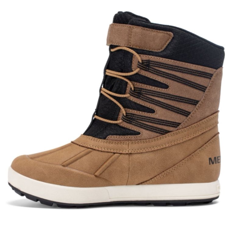 Зимові черевики Merrell Snow Bank 5.0 WP J - коричневі
