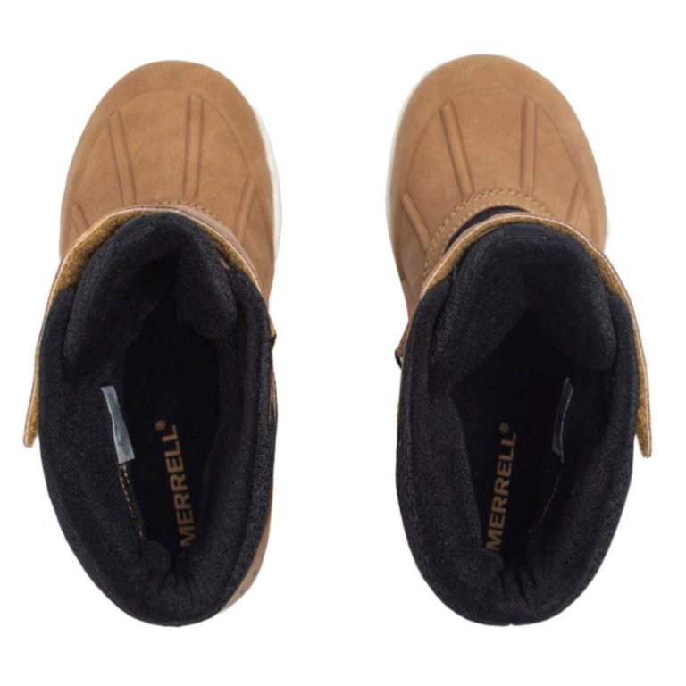 Зимові черевики Merrell Snow Bank 5.0 WP J - коричневі