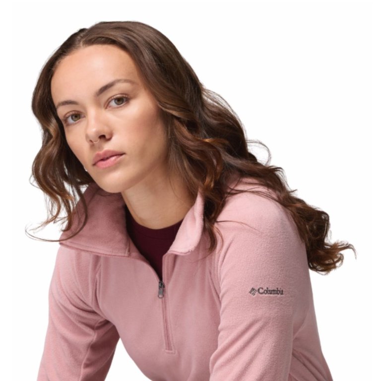 Світшот Columbia Glacial™ IV 1/2 Zip W - рожевий