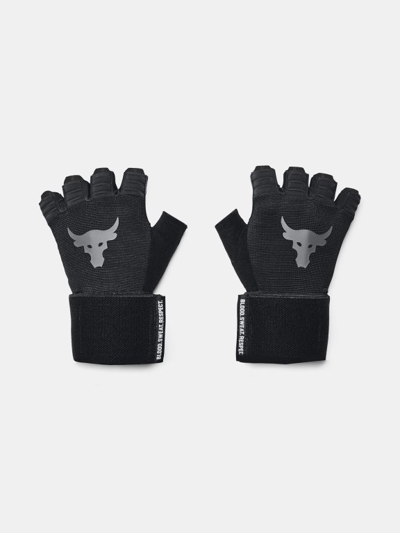 Рукавиці UA Project Rock Training GL Man Black