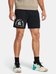 Шорти UA Project Rock Icon Fleece Sts Man Black