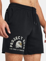 Шорти UA Project Rock Icon Fleece Sts Man Black